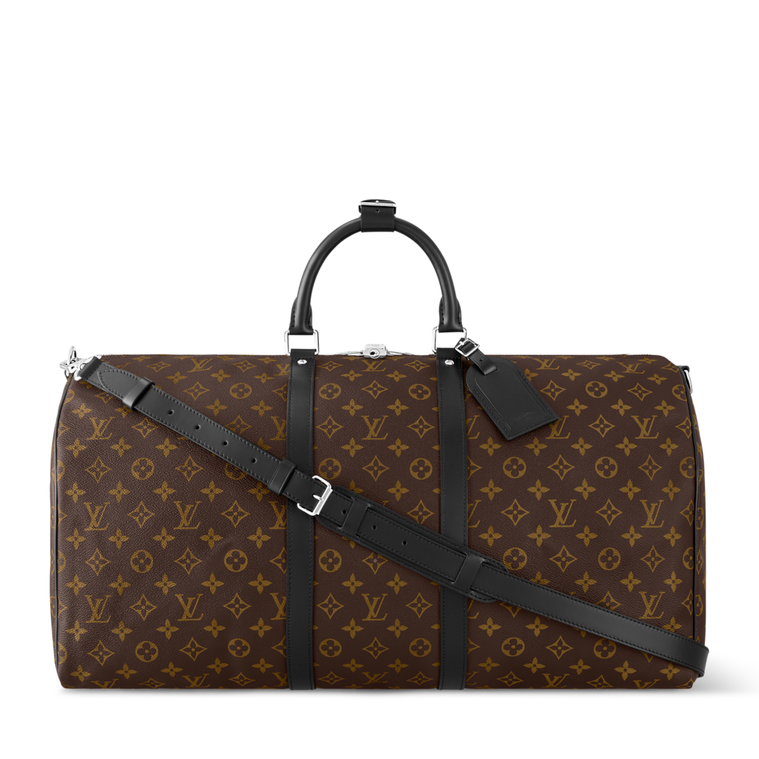 Keepall Bandoulière 55 Monogram Macassar Canvas - Luxury Travel